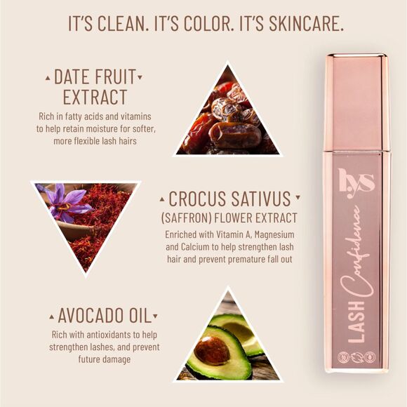 NIB LYS Beauty Love Your Self Eyeshadow Palette, 2 Matte Lipsticks, & Mascara - Picture 5 of 12